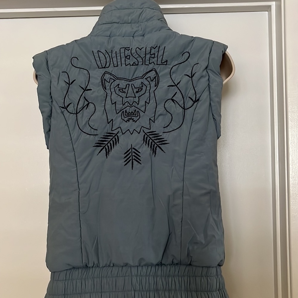 Diesel blue vest size S - Picture 3 of 4